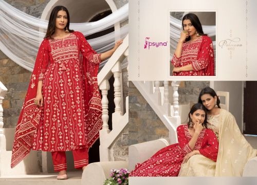 Psyna Pehnava Vol 4 Fancy Kurti With Bottom Dupatta Collection